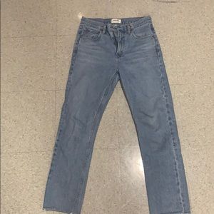 AGOLDE Cherie High Rise Straight Jeans